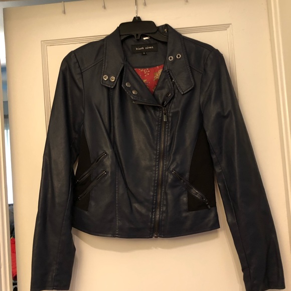 Black Rivet Jackets & Blazers - Jacket